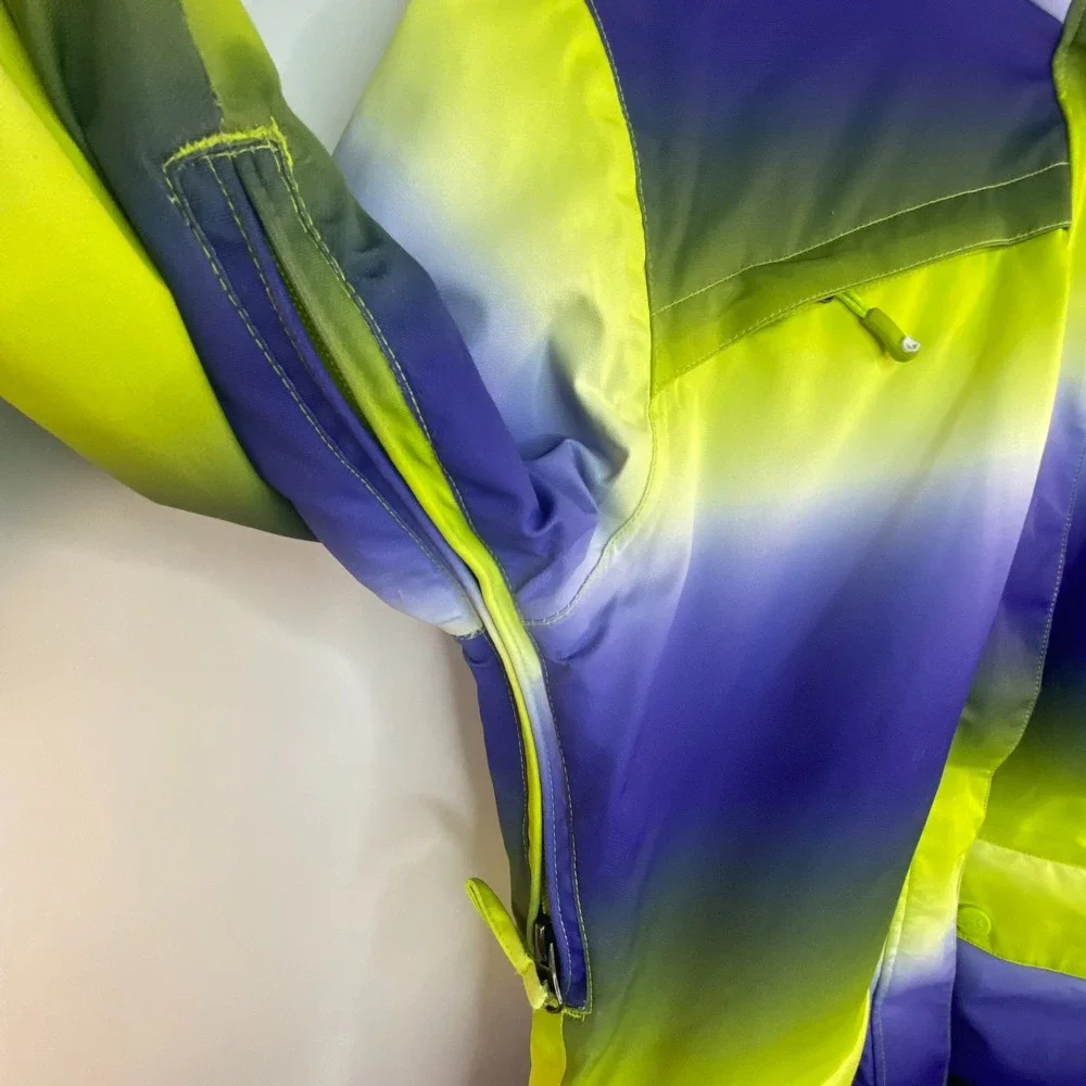 LIQUID Freerider Snowboard Jacket Mens Medium‎ Hooded Waterproof Insulated Ski